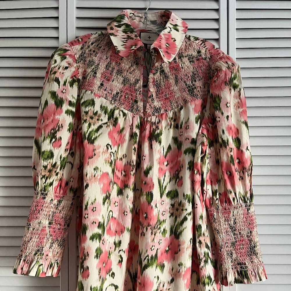 NEW with tags Tuckernuck Haskell Blouse Blush women’s XXL - Picture 2 of 16